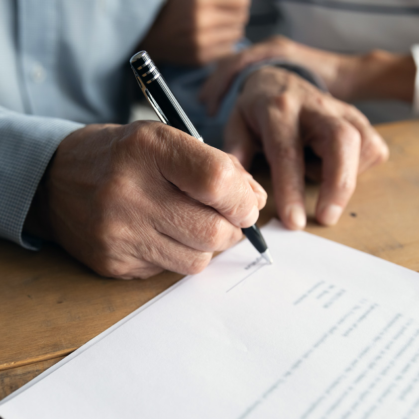 Signing Sutton & Lovette Civil Litigation Agreement