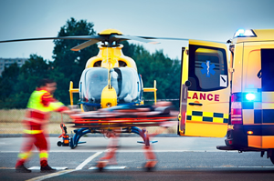 Ambulance-Medical Helicopter